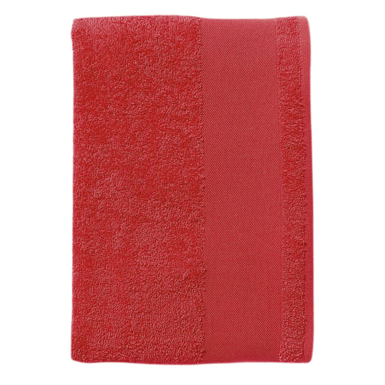 SOLS Island 100 Bath Sheet (Red) - Image 1