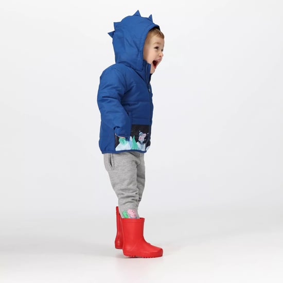 Regatta Boys Peppa Pig Winter Scene Padded Jacket (Space Blue)