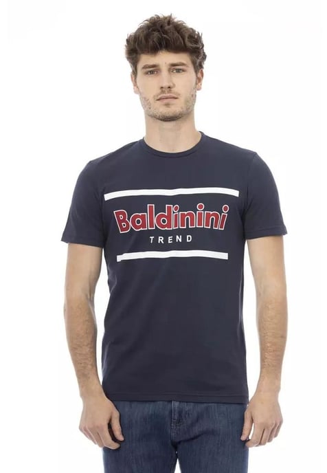 Baldinini Trend Men's Blue Cotton T-Shirt