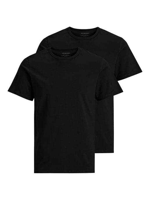 Jack & Jones Pack of 2 Mens Cotton T-Shirt O-Neck - Image 4