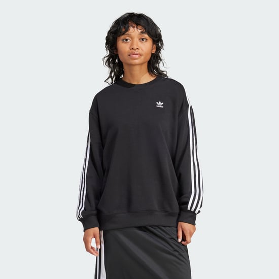 3-Stripes Oversized Crew Sweatshirt - Image 1