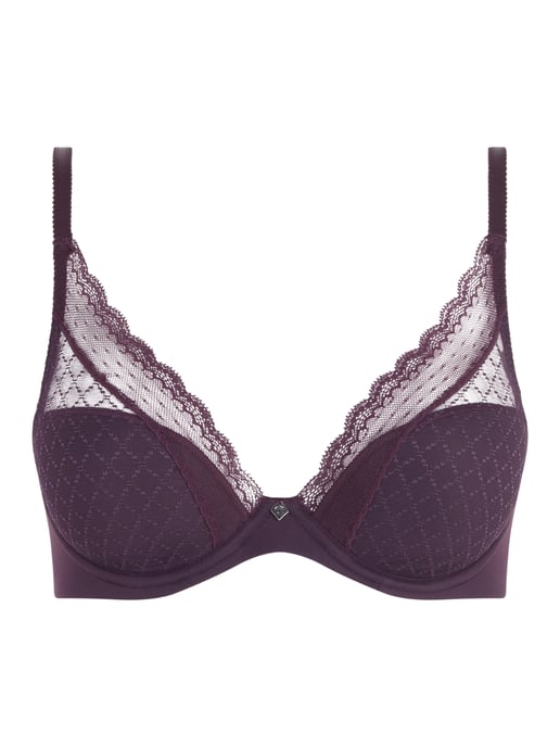 Norah Chic Plunge T-Shirt Bra - Black Black