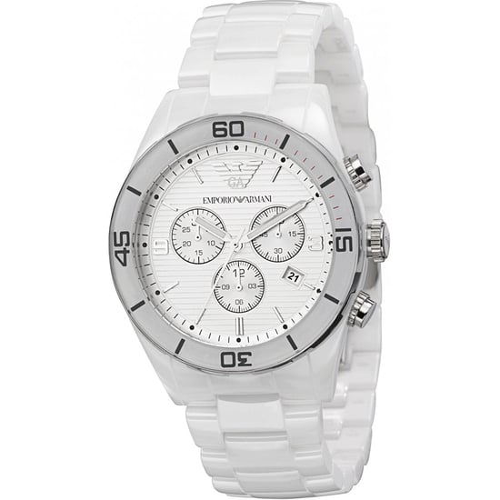 Emporio Armani AR1424 White Ceramica Men's Watch