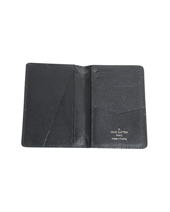 Louis Vuitton Pocket Organizer in Zwart Leer - Image 3