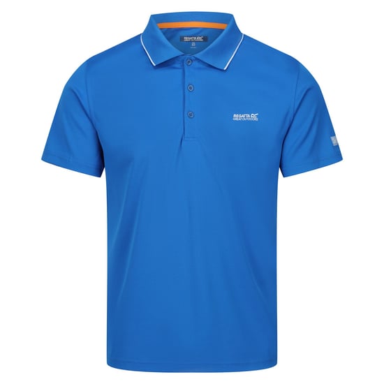 Regatta Mens Maverick V Active Polo Shirt (Oxford Blue)