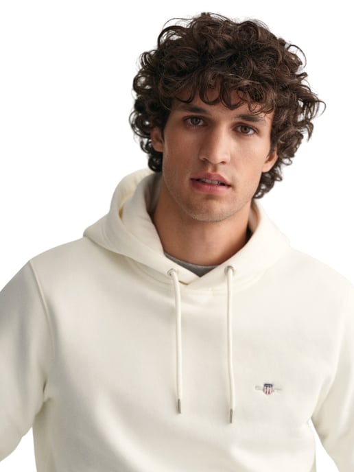 GANT Mens Regular Fit Shield Logo Pullover Hoodie - Image 5