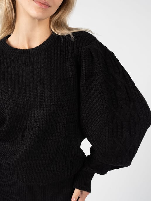 Silvian Heach Pullover Joconde Woman's Black - Image 6