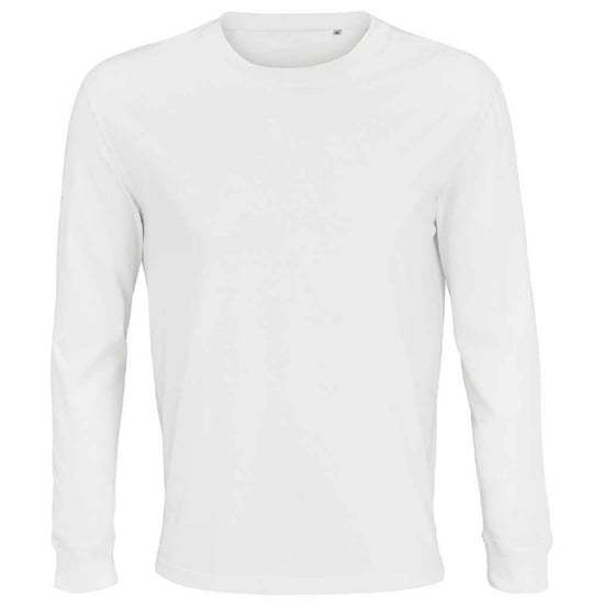 SOLS Unisex Adult Pioneer Organic Cotton T-shirt met lange mouwen (Wit) - Image 1
