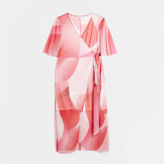 River Island Womens Midi Dress Pink