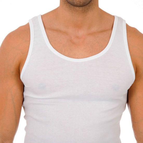 Classic wide strap t-shirt 0980 man