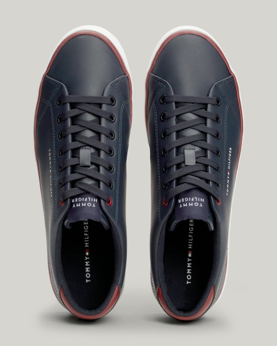 Tommy Hilfiger TH Essential Core Herr Vulcaniserade Skinnskor - Image 3
