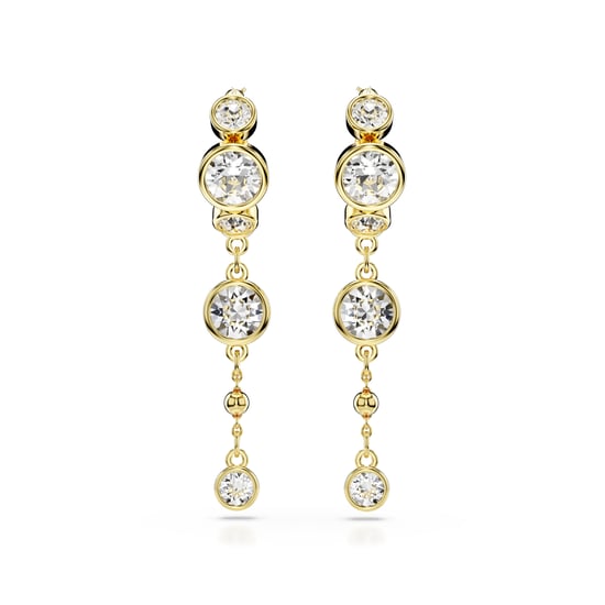 Swarovski 'Imber' Dames Gouden Geplateerde Metalen Dangle Oorbellen - Goud 5680097 - Image 2