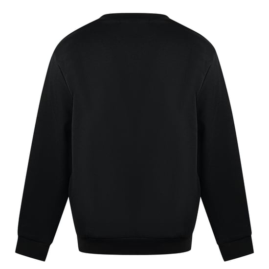 Cavalli Class Leopardtryck Logotyp Svart Tröja - Image 2