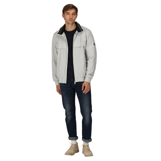 Regatta Mens Shorebay Waterproof Jacket (Silver Grey)
