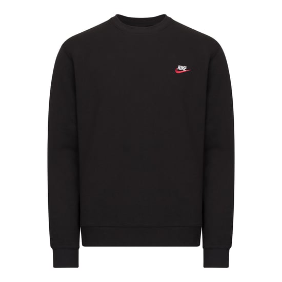 Nike Sportswear Men's Club Fleece Crew Neck Tracksuit Black - Image 2