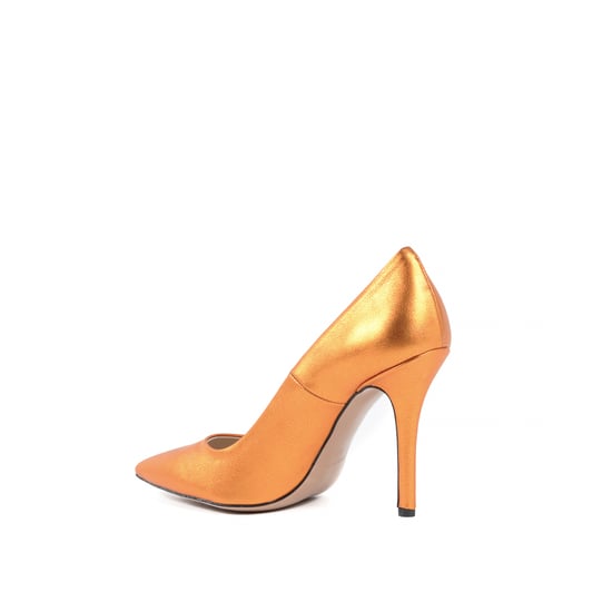 19V69 Italia Womens Pump Lamè Orange 300 LAME' ARANCIONE