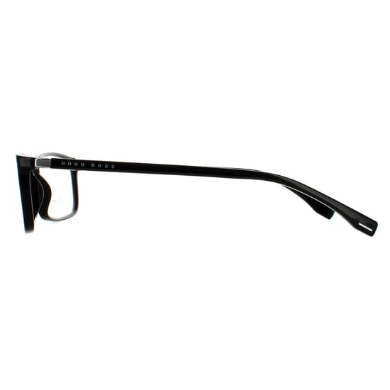 Hugo Boss Rechthoekige Zwarte Mannenbril - Image 3