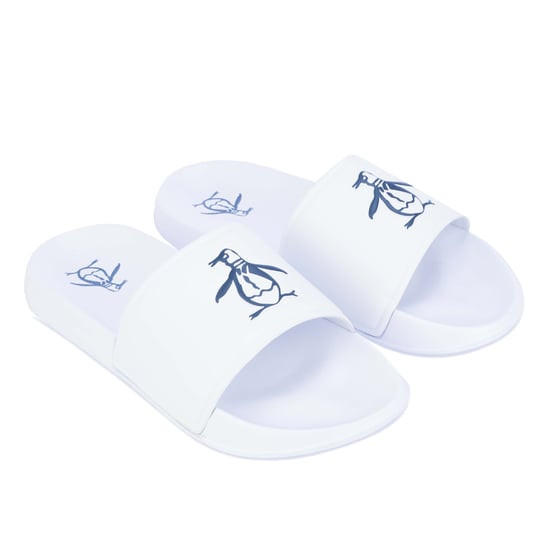 Men's Original Penguin Pier Pool Slider in White