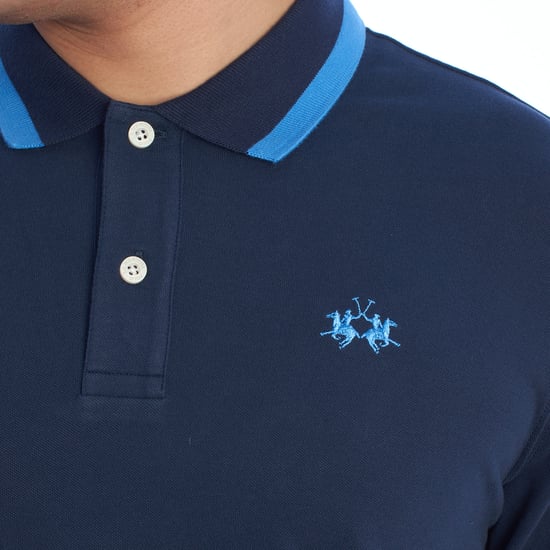YMP006-PK001 Men's Slim Fit Short Sleeve Polo Shirt - Image 2