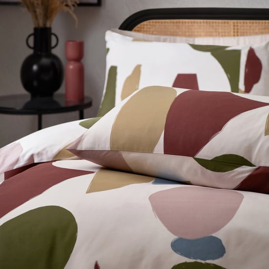 Hoem Meta Abstract Cotton Rich Duvet Cover Set - Image 4