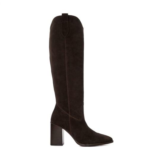 Dune Ladies Tavern - Mid Suede Knee-High Boots