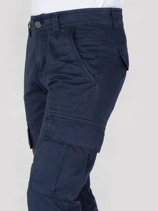 Alpha Industries Men's Agent Slim Cargo Pant in Dark Blue - Image 3