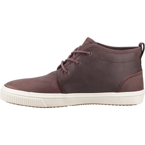 TOMS Carlo Mid Terrain Leather Clover Brown Träningsskor för män - Image 5