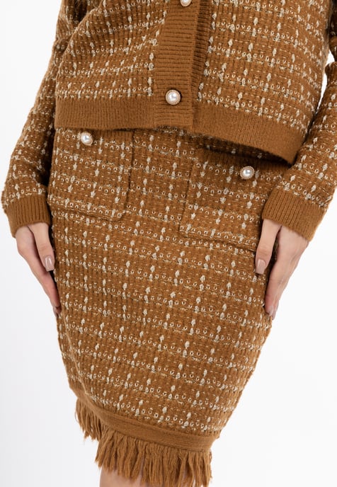 faina knitted skirt koosh