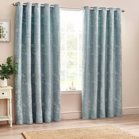 Wylder Sophia Room Darkening Eyelet Curtains - Image 5