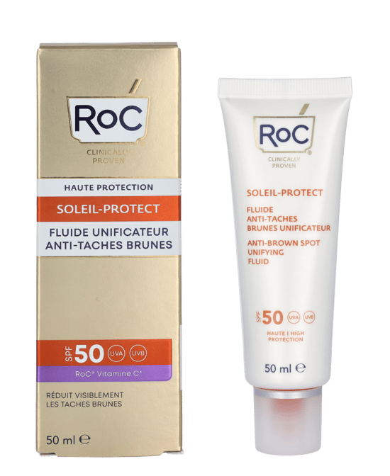 ROC Soleil-Protect Anti-Brown Spot Unifying Fluid SPF50+50 ml. - Image 1