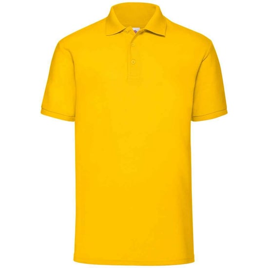 Fruit of the Loom Mens Pique Polo Shirt (Sunflower) - Image 1