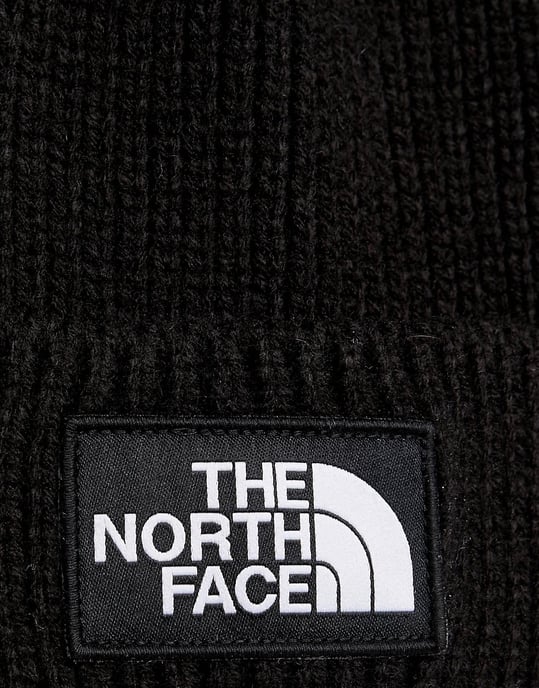 The North Face Mens Tnf Logo Box Cuffed Beanie In Black