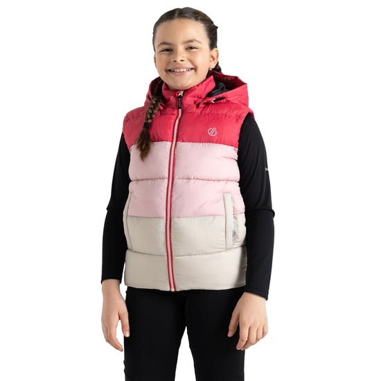 Regatta Childrens/Kids Jolly Padded Gilet (Berry Pink/Pale Mauve)