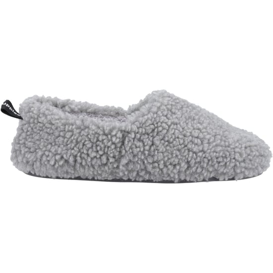 Hush Puppies Emily Faux Fur Women's Grey Slippers - Image 5