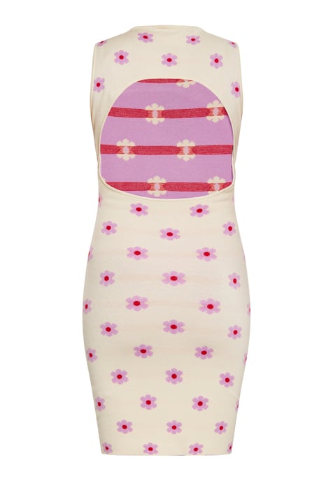 Mymo Jurk Dames ROOM PAARS ROOD - Image 4