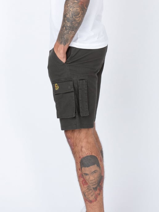 Luke 1977 Men's Club Future Cargo Shorts in Green