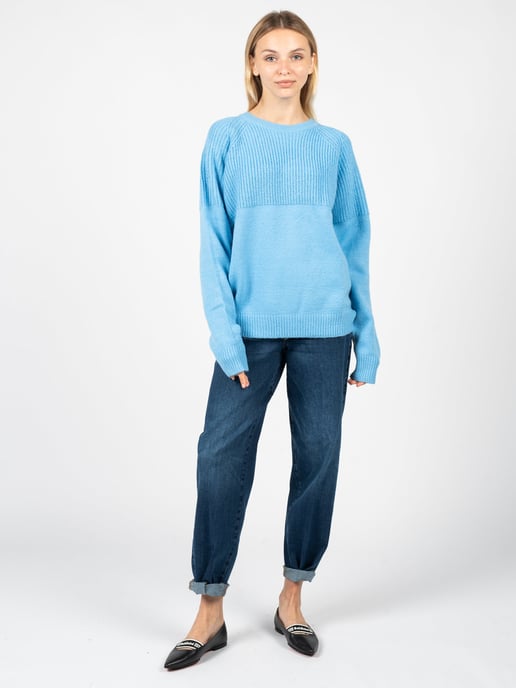 Silvian Heach Pullover Cinnamon Woman's Blue