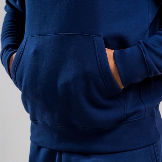 Nike Mens Club Tracksuit Set In Navy - Image 6
