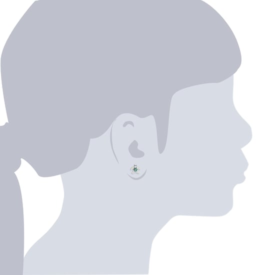 Stud earring sterling silver Rafaela Donata