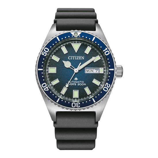 Citizen Promaster Marine Men's Black Watch NY0129-07LE - Image 1