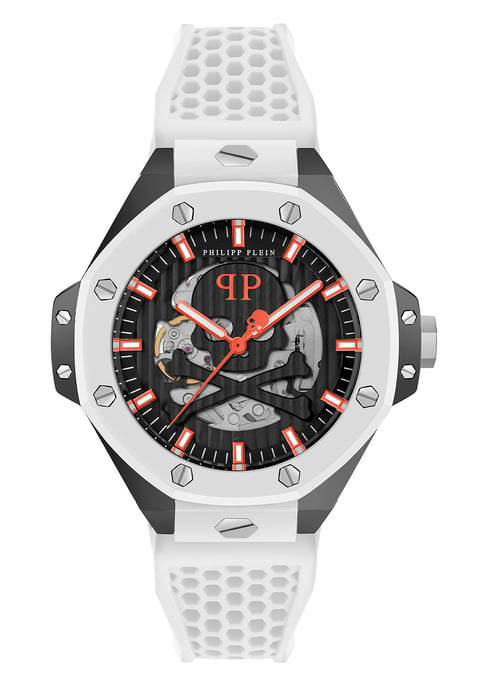Philipp Plein Plein $keleton Royal Men's White Watch PWPFA0724 - Image 1