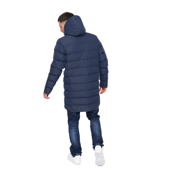Crosshatch Mens Longkamp Jacket (Navy) - Image 2