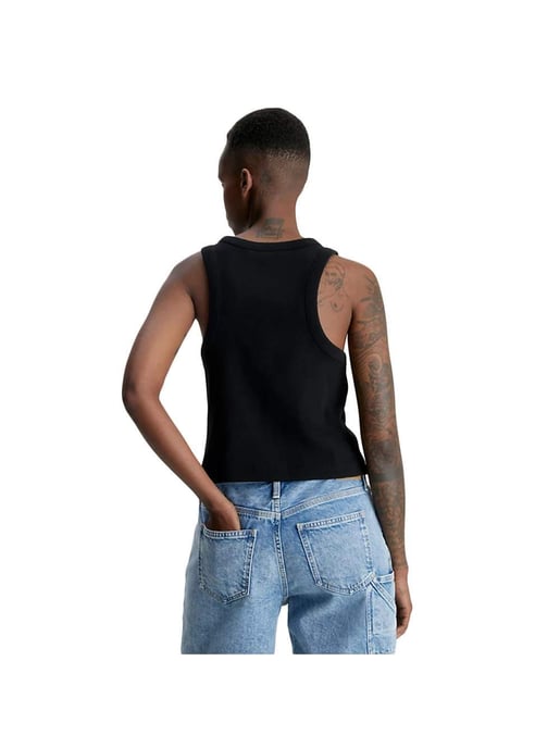 Calvin Klein damestop met ribgebreide afwerking - Image 4