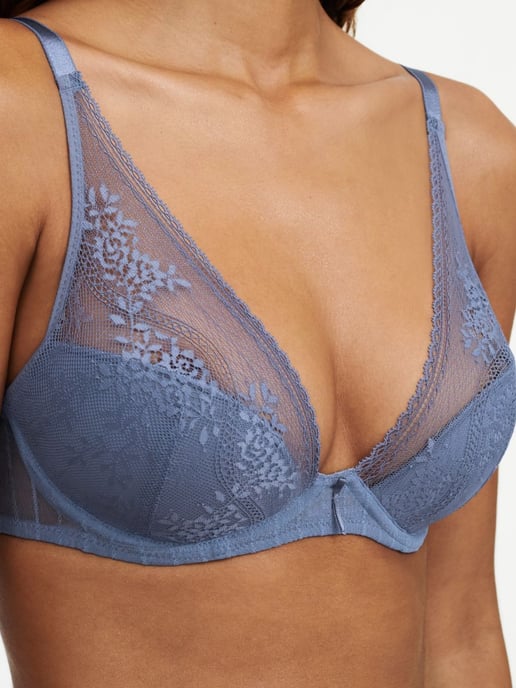 Maddie Plunge T-Shirt Bra - Nile Green