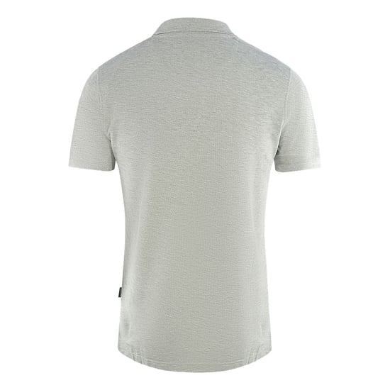 Aquascutum London Crest Grey Polo Shirt - Image 2
