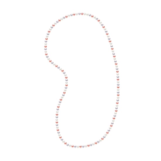 DIADEMA - Necklace - Real Freshwater Pearls Pastel Multicolour