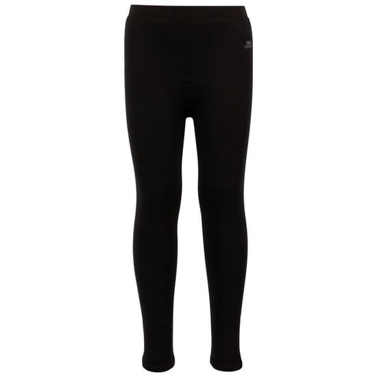 Trespass Kinderen Fuzzy Sherpa Gevoerde Leggings (Zwart) - Image 1