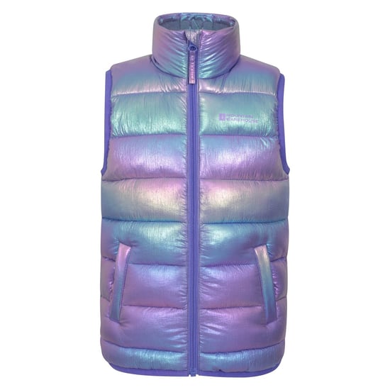 Mountain Warehouse Childrens/Kids Rocko Plain Padded Gilet (Blue) - Image 1