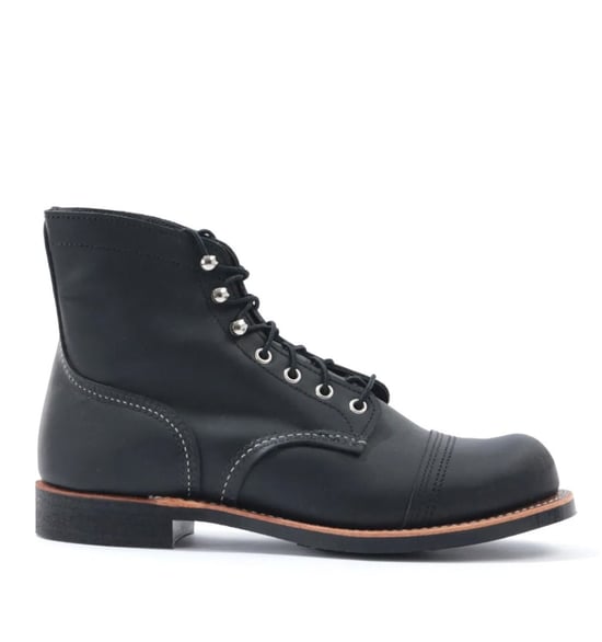 Men's Red Wing 8084 Iron Ranger Boots in Black - Image 2