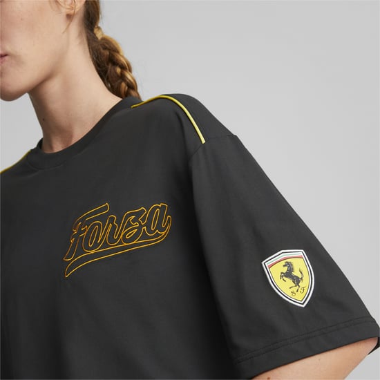 PUMA Womens PUMA x Scuderia Ferrari x June Ambrose Motorsport T-Shirt - Image 5